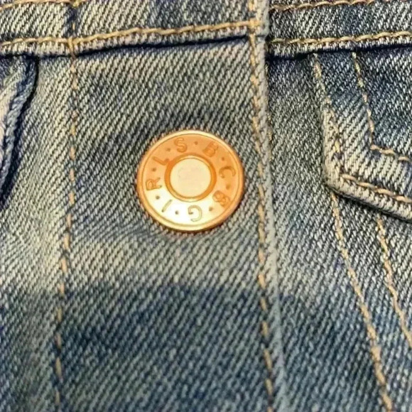 BCBG Toddler Girls Denim Vest - Picture 4 of 7